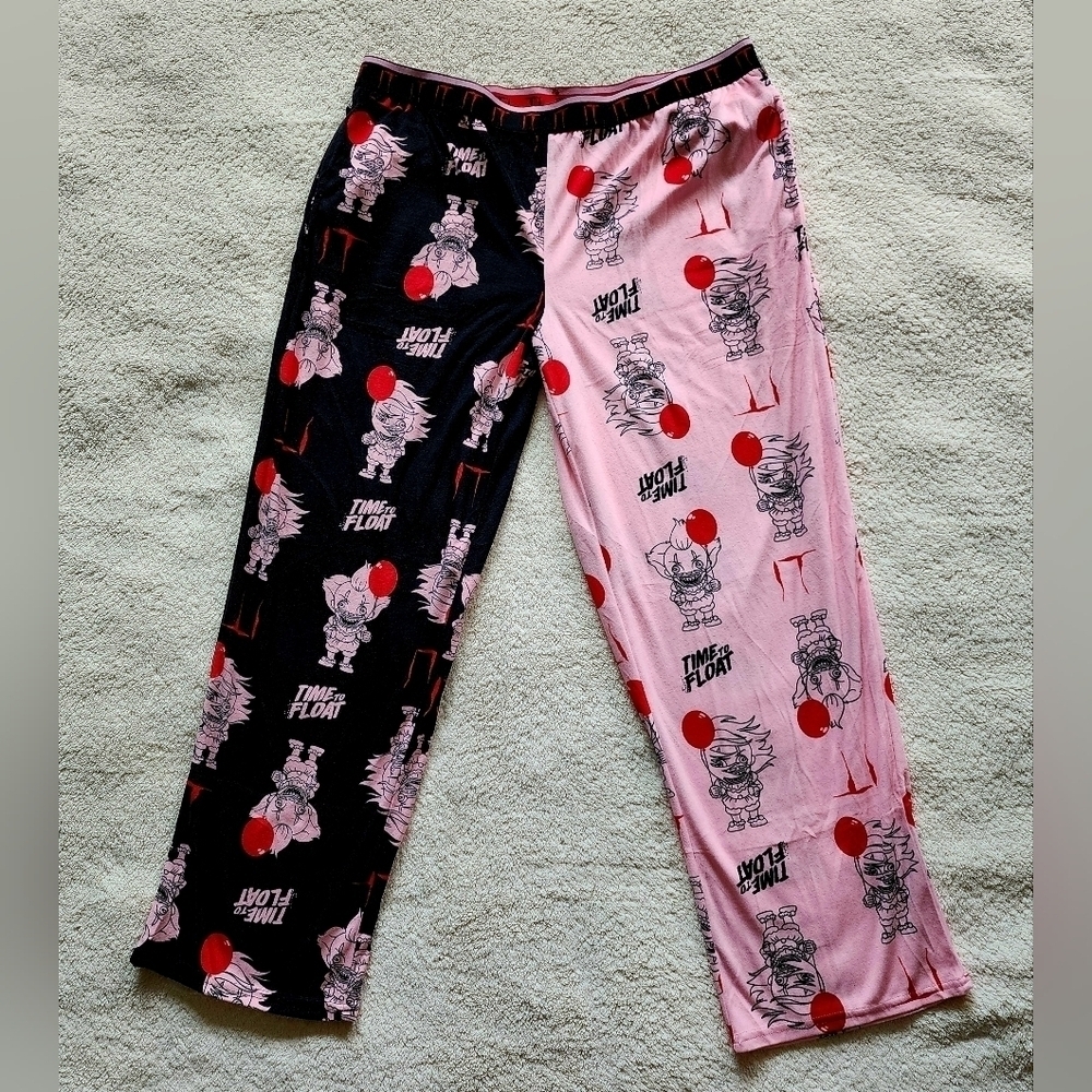 Warner Bros. Women's IT Halloween Plush Sleep Pants, size XL, XXL, XXXL, NWT